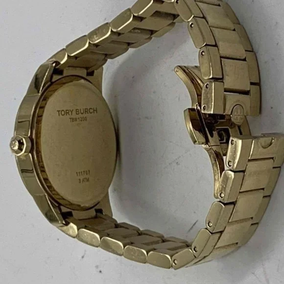 Tory Burch Collins Women's Gold Tone Bracelet Watch - Picture 7 of 9